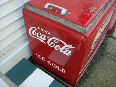 1957 Coke Clock,cooler , $300. Photo 9