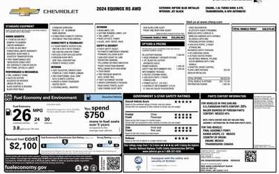 2024 Chevrolet Equinox, $37070. Photo 8