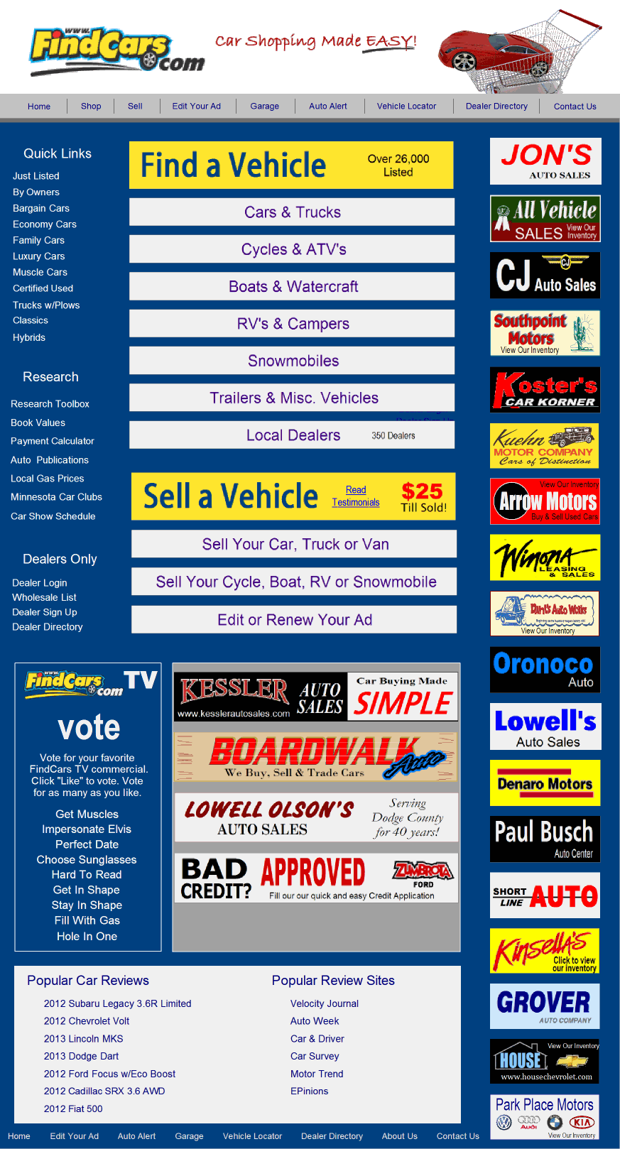 Cars and trucks for sale in Southeast, MN