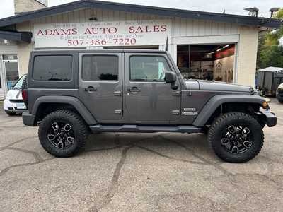 2017 Jeep Wrangler Unlimited, $15900. Photo 2