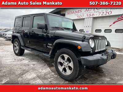 2017 Jeep Wrangler Unlimited, $16900. Photo 1