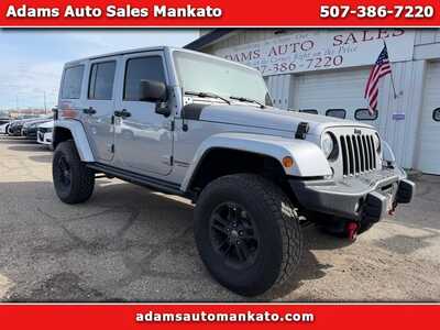 2017 Jeep Wrangler Unlimited, $18900. Photo 1