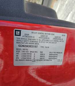 2008 Chevrolet 2500 Ext Cab, $8500. Photo 8