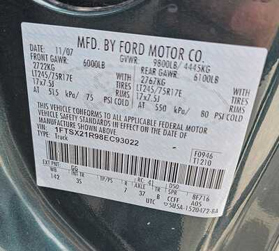 2008 Ford F250 Ext Cab, $13900. Photo 11