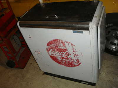 1957 Coke Clock,cooler , $300. Photo 3