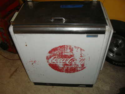 1957 Coke Clock,cooler , $300. Photo 4