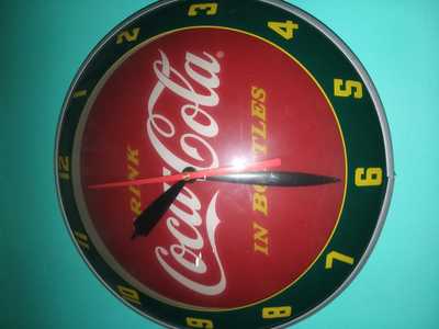 1957 Coke Clock,cooler , $300. Photo 11