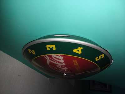 1957 Coke Clock,cooler , $300. Photo 12