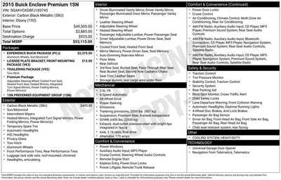 2015 Buick Enclave, $10900. Photo 8