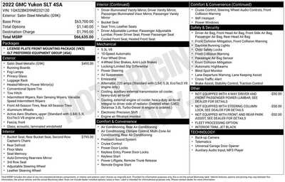 2022 GMC Yukon, $44080. Photo 10