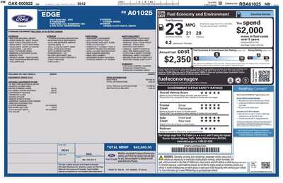 2024 Ford Edge, $30080. Photo 10