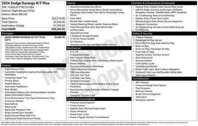 2024 Dodge Durango, $47080. Photo 10