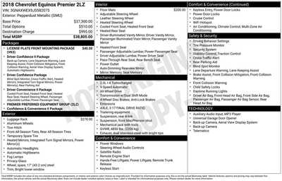 2018 Chevrolet Equinox, $0. Photo 10