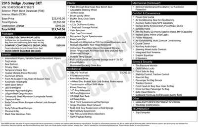 2015 Dodge Journey, $9080. Photo 10