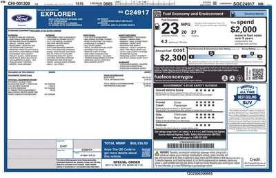 2025 Ford Explorer, $46680. Photo 10
