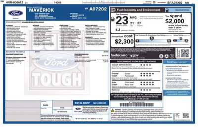 2025 Ford Maverick, $38080. Photo 10