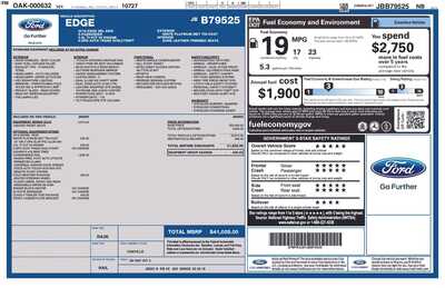 2018 Ford Edge, $19500. Photo 8