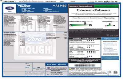 2021 Ford Transit-350, $0. Photo 10