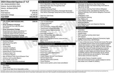 2024 Chevrolet Equinox, $26900. Photo 10