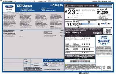2020 Ford Explorer, $20080. Photo 9