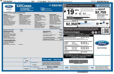 2016 Ford Explorer, $13080. Photo 9