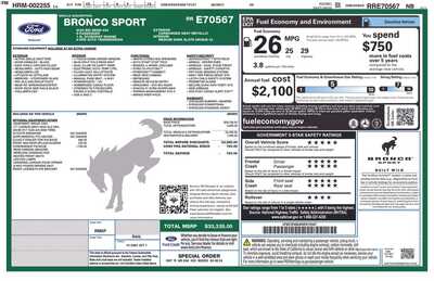 2024 Ford Bronco Sport, $0. Photo 9