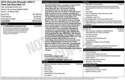 2015 Chevrolet Silverado 1500, $0. Photo 9