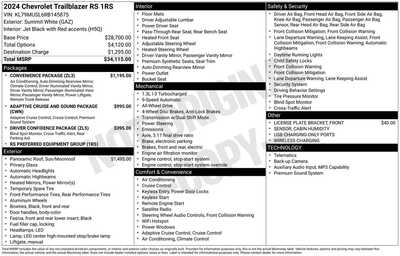 2024 Chevrolet TrailBlazer, $27500. Photo 10