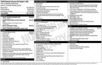 2023 Buick Encore GX, $22500. Photo 9