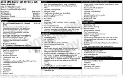 2018 GMC 1500 Crew Cab, $0. Photo 9