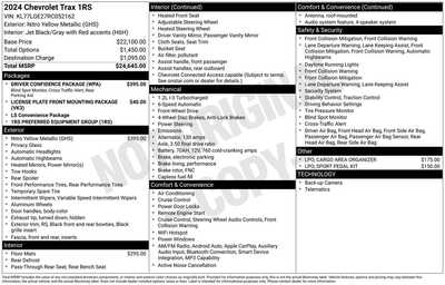 2024 Chevrolet Trax, $20900. Photo 9