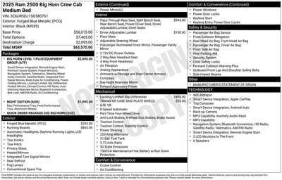 2025 RAM 2500 Crew Cab, $46500. Photo 10