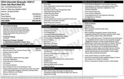2024 Chevrolet 1500 Crew Cab, $39900. Photo 10