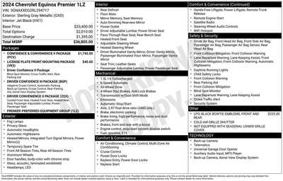2024 Chevrolet Equinox, $28900. Photo 10