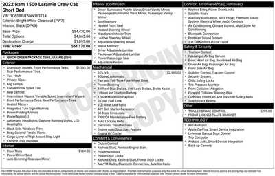 2022 RAM 1500 Crew Cab, $0. Photo 10