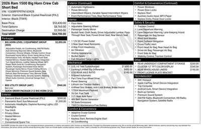 2026 RAM 1500 Crew Cab, $0. Photo 10