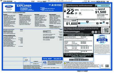 2022 Ford Explorer, $23900. Photo 10