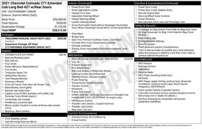2021 Chevrolet Colorado Ext Cab, $27900. Photo 10