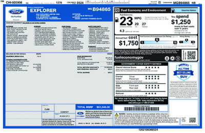 2021 Ford Explorer, $22900. Photo 10