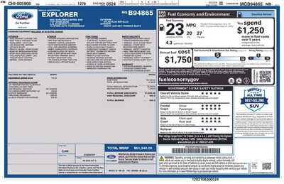 2021 Ford Explorer, $22900. Photo 9