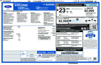 2024 Ford Explorer, $37500. Photo 10