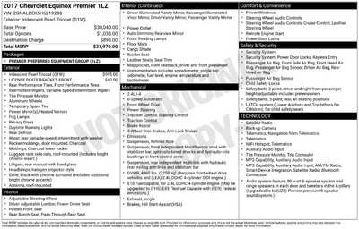2017 Chevrolet Equinox, $11900. Photo 10