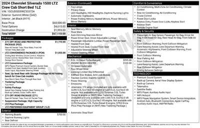 2024 Chevrolet 1500 Crew Cab, $42900. Photo 10