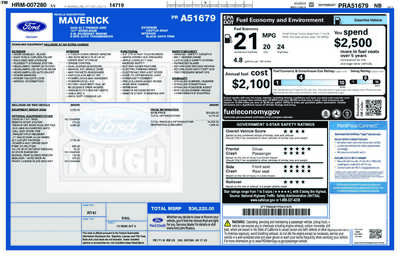 2023 Ford Maverick, $0. Photo 9