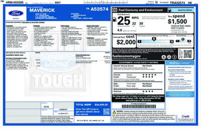 2026 Ford Maverick, $32900. Photo 10