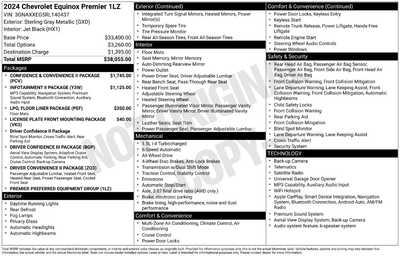 2024 Chevrolet Equinox, $26900. Photo 9