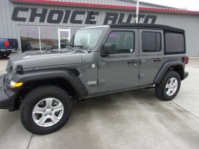 2020 Jeep Wrangler Unlimited, $25900. Photo 10