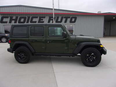 2022 Jeep Wrangler Unlimited, $28500. Photo 3