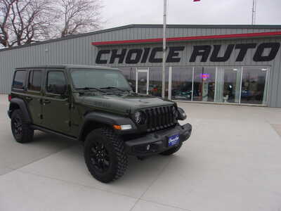 2022 Jeep Wrangler Unlimited, $28500. Photo 1