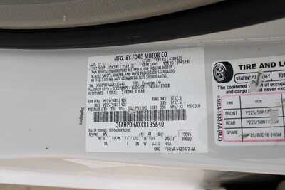 2012 Ford Fusion, $4500. Photo 11